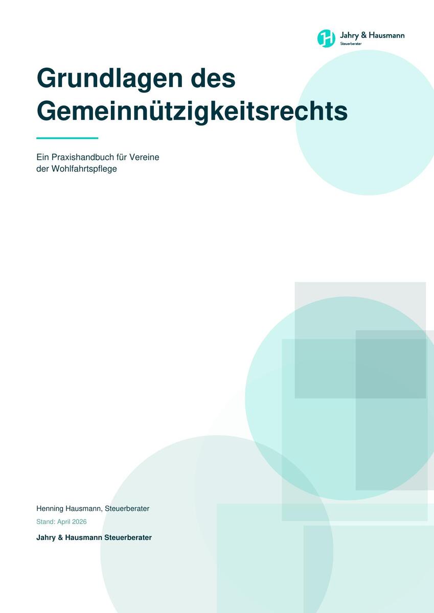 Cover: Grundlagen des Gemeinnützigkeitsrechts